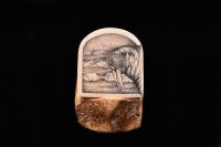 WALRUS PROFILE SCRIMSHAW